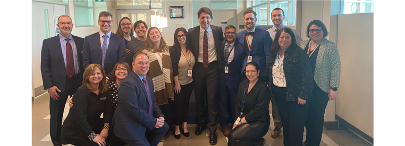 The Right Honourable Minister Trudeau Visits Health Sciences North