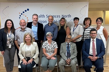 A visit from Minister of Health, Mark Holland