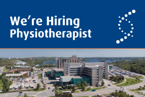 We're Hiring: Physiotherapist