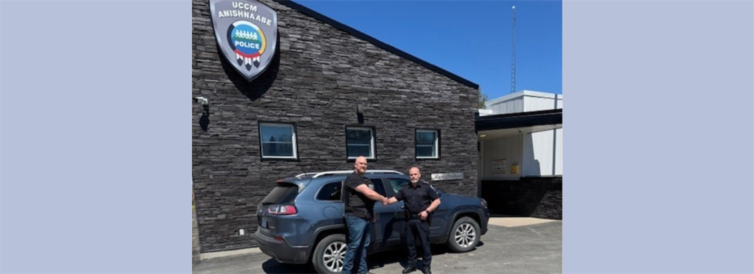 UCCM Anishnaabe Police Service Donates Crisis Response Vehicle to Health Sciences North’s Mobile Crisis Rapid Response Team