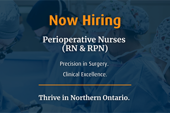 Now Hiring: Perioperative Nurses (RN & RPN)