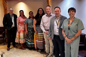 Minister Greg Rickford meets with HSN’s Indigenous Health Team