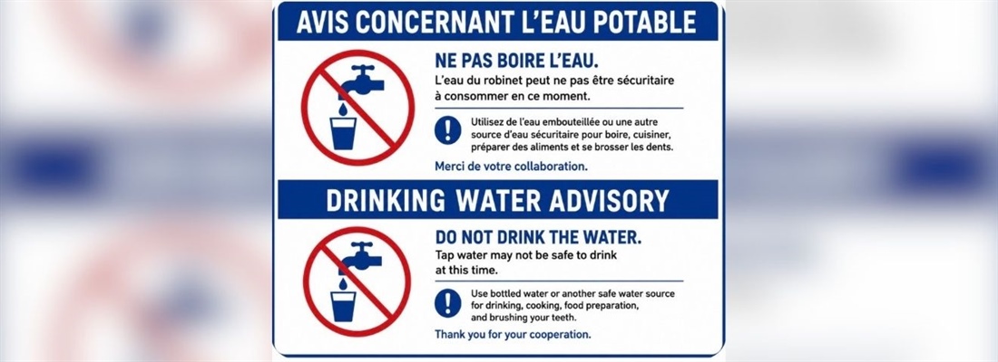 Les emplacements d'HSN à Sudbury sont touchés par un avis de faire bouillir l'eau – 6 mai 2026