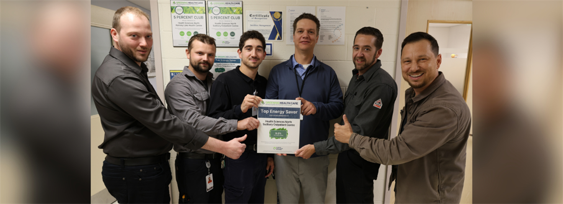Le Centre de soins ambulatoires de Sudbury d’Horizon Santé-Nord est reconnu parmi les champions de l’économie d’énergie en 2026